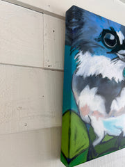 KINGFISHER 1 | CANVAS GICLEE | 14 x 16