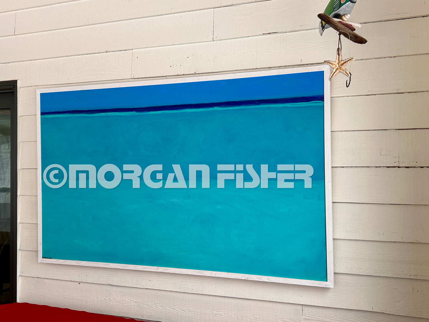 BIG BLUE | FRAMED PAINTING