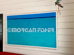 BIG BLUE | FRAMED PAINTING