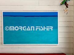 BIG BLUE | FRAMED PAINTING