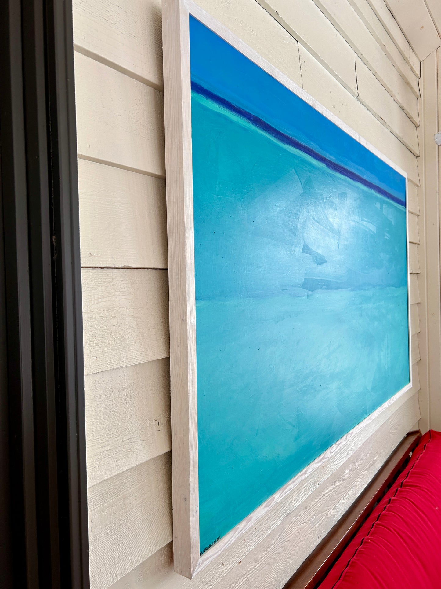 BIG BLUE | FRAMED PAINTING
