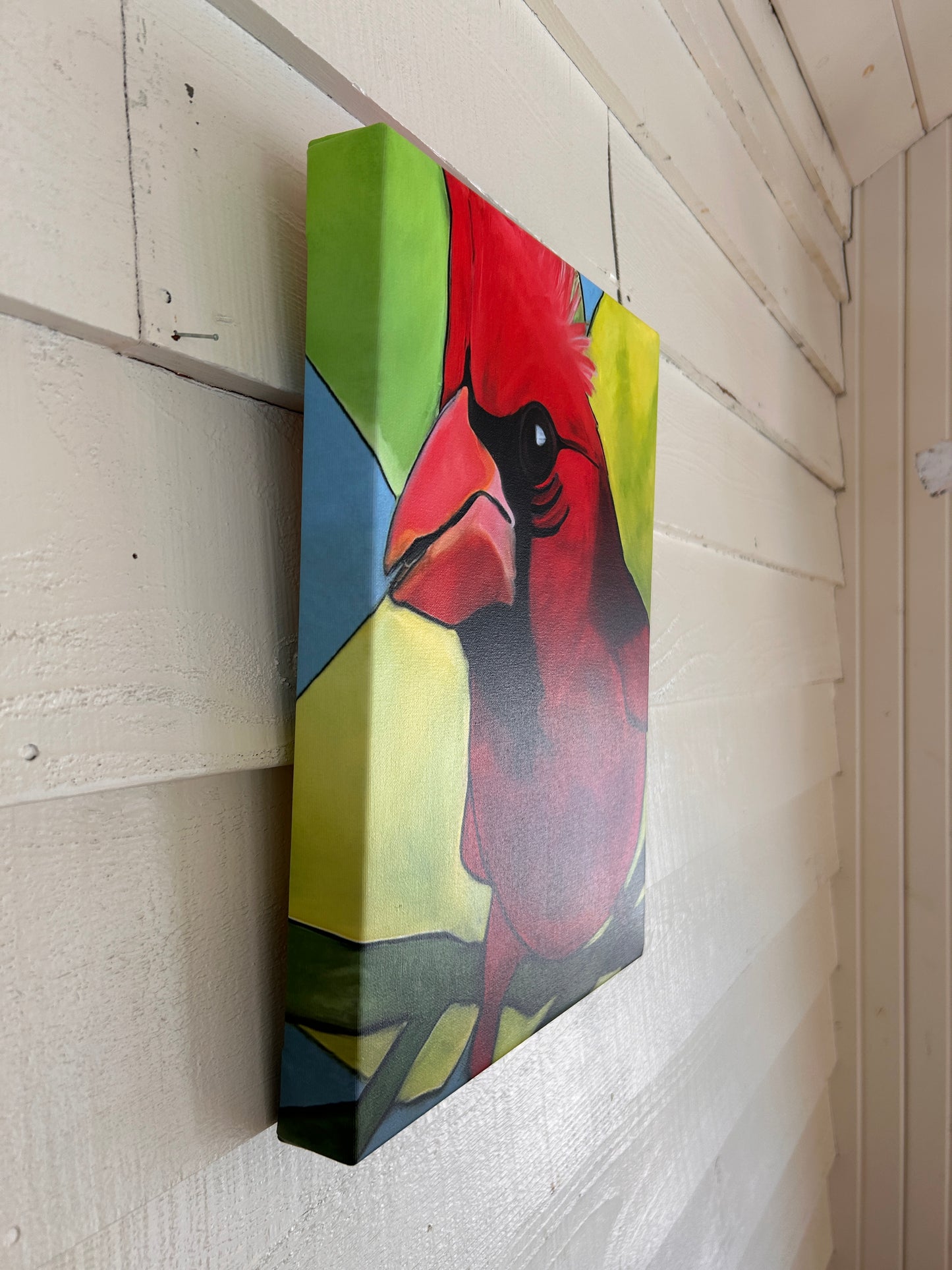 CARDINAL MALE | CANVAS GICLEE | 12 x 16