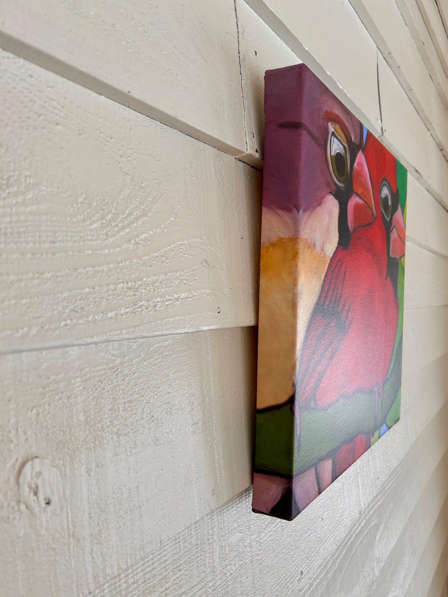 CARDINAL CURIOSITY | CANVAS GICLEE | 16 x 16