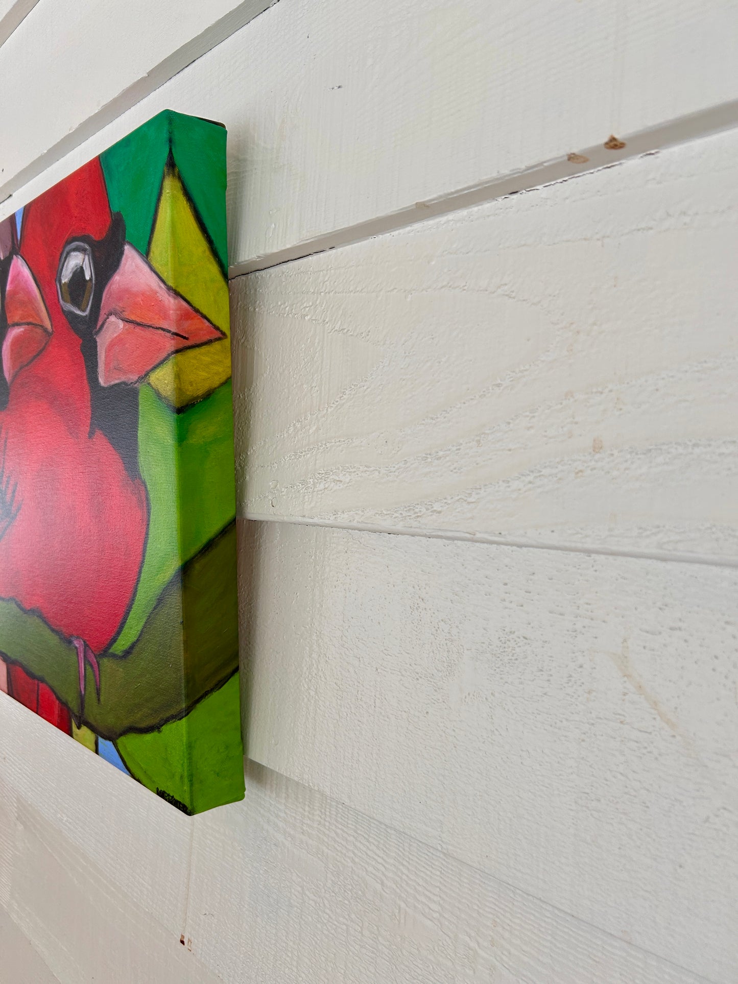 CARDINAL CURIOSITY | CANVAS GICLEE | 16 x 16