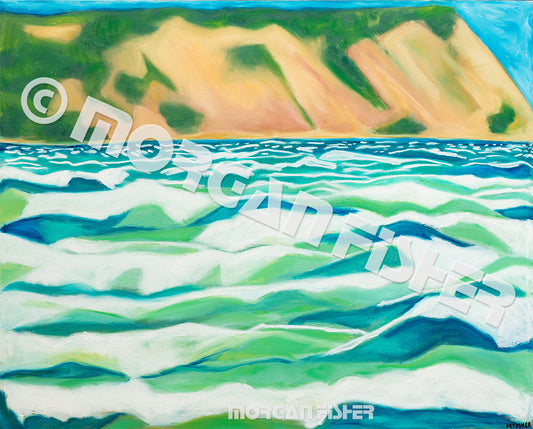 EMPIRE WAVES | CANVAS GICLEE | 12 x 16