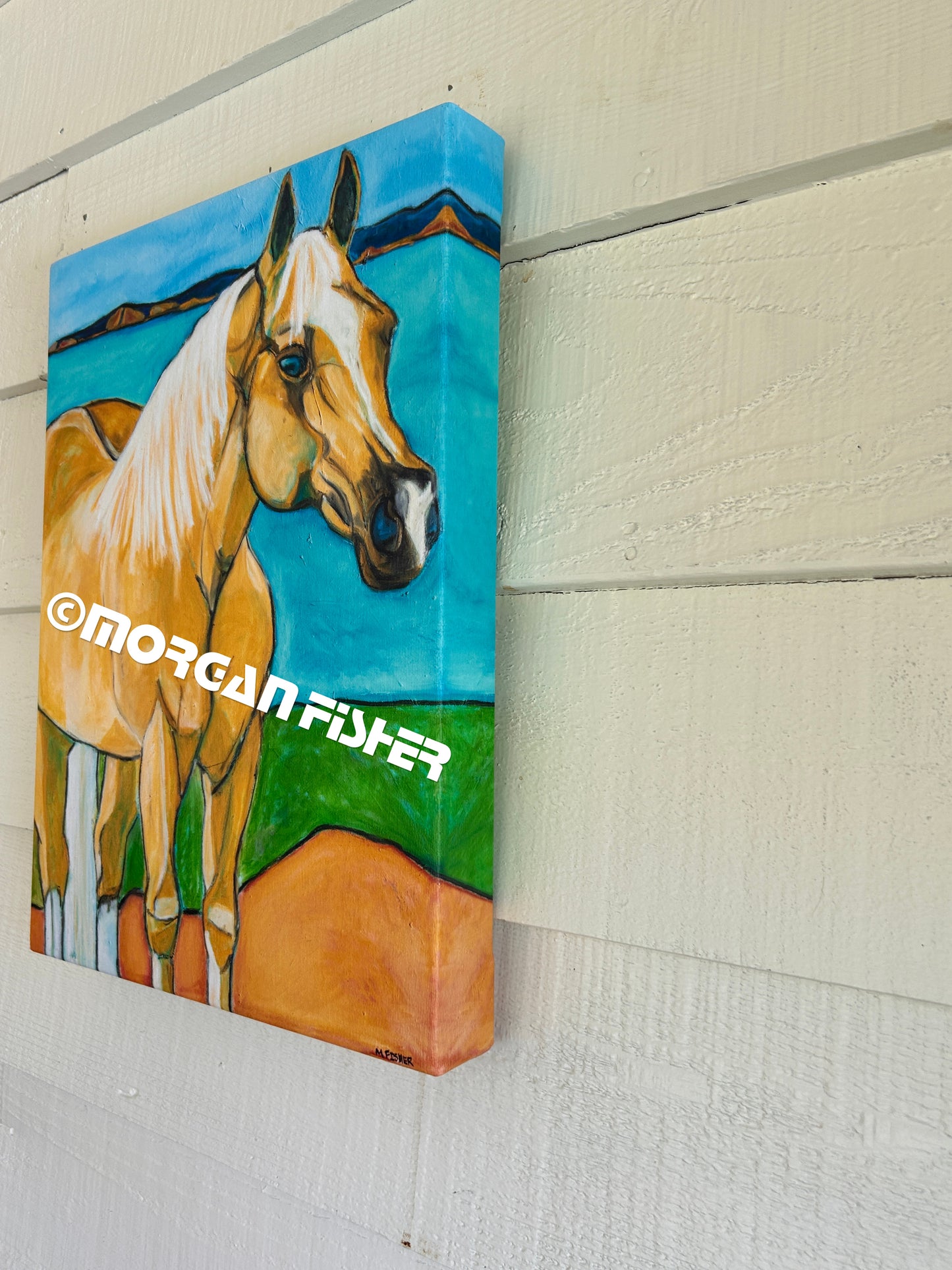 ISLAND STALLION | CANVAS GICLEE | 12x16