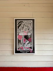 LOCAL WET WOMAN | Wet Women Surf Wax | Paper Giclee | Framed