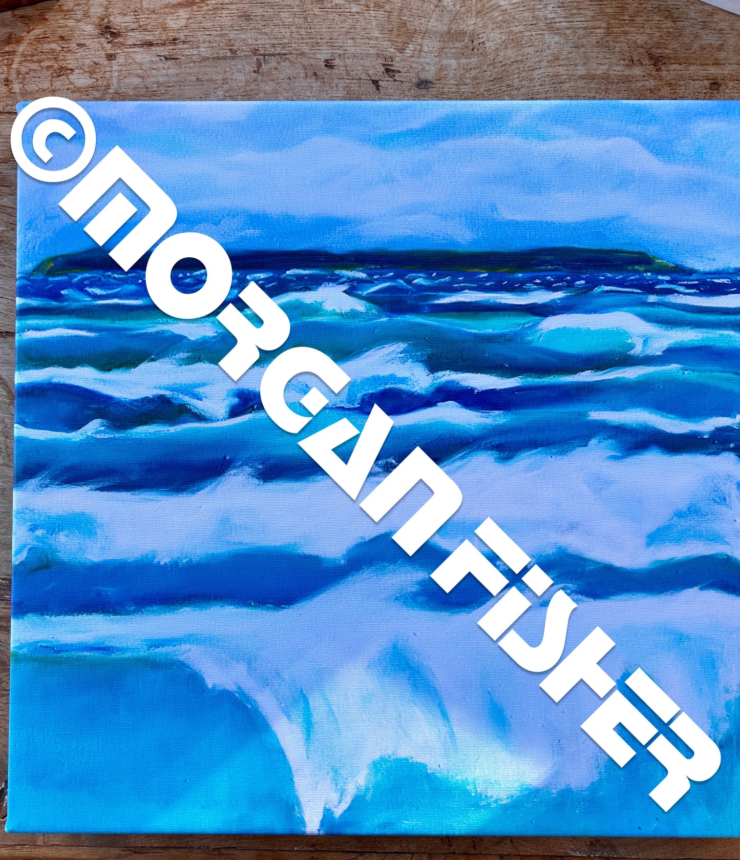 MANITOU SURF | CANVAS GICLEE | 16 x 16
