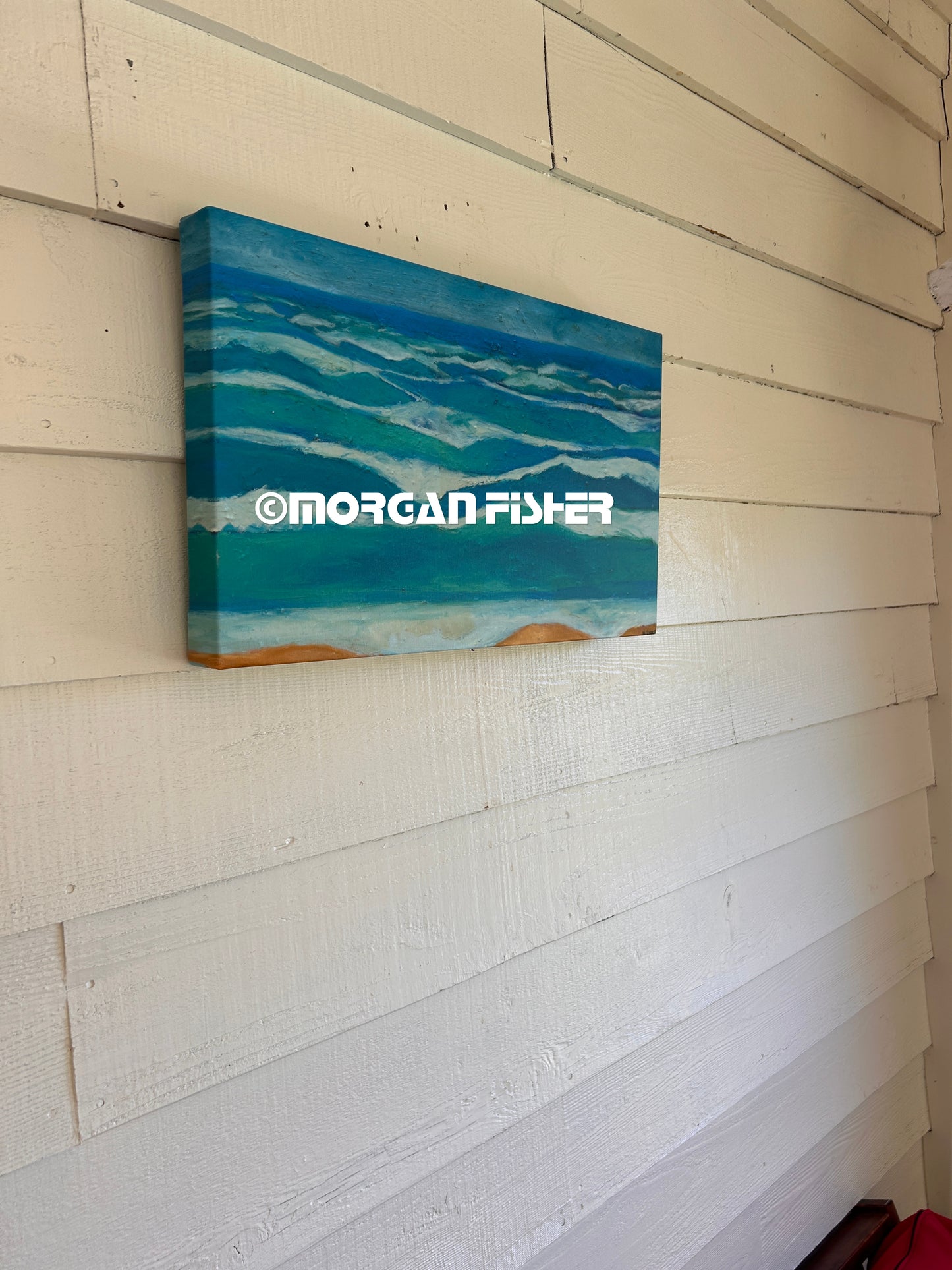 MESSY WAVES | CANVAS GICLEE | 12x20