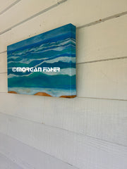 MESSY WAVES | CANVAS GICLEE | 12x20