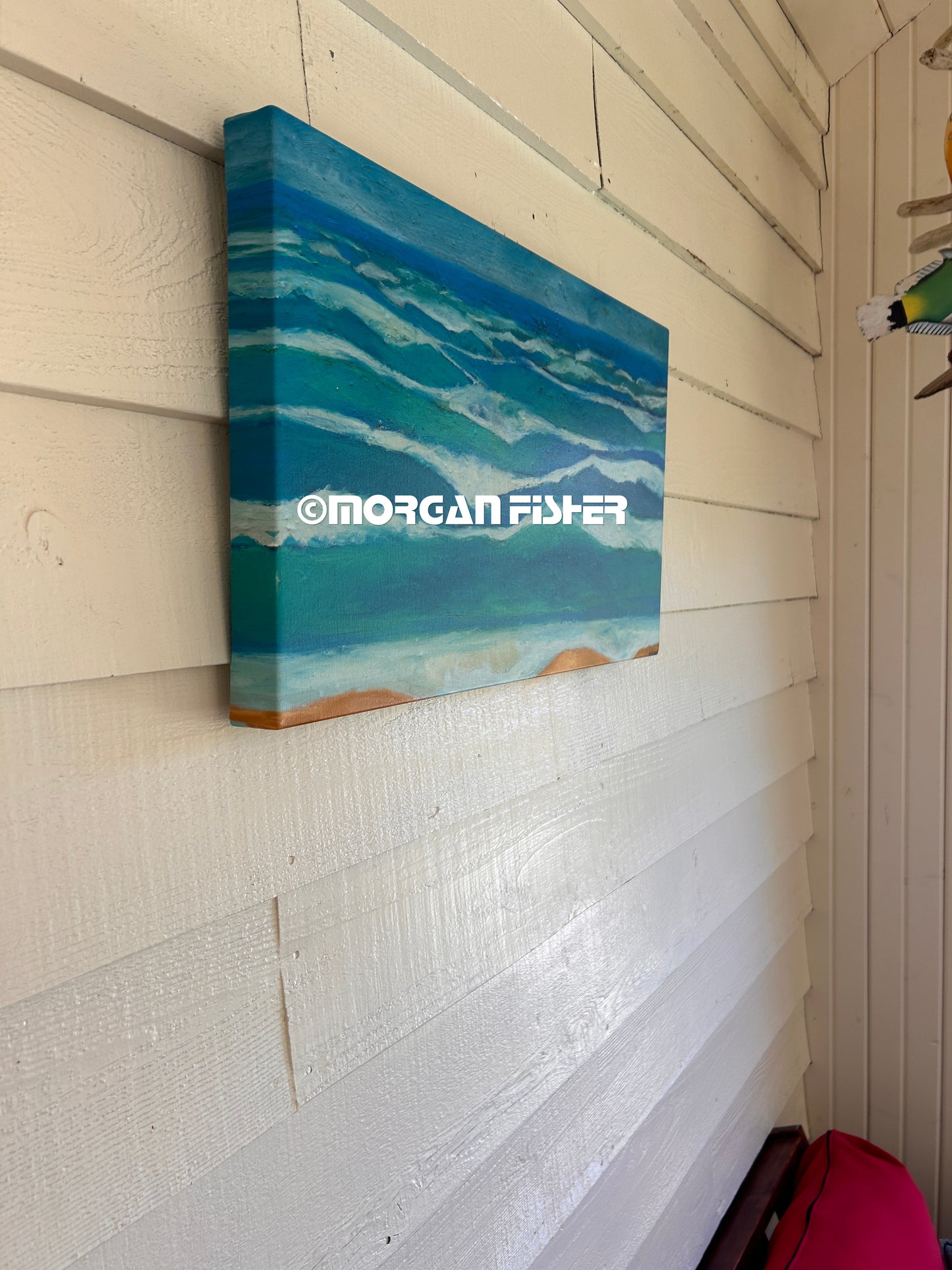 MESSY WAVES | CANVAS GICLEE | 14 x 24