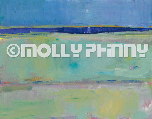 MOON WATER  | MOLLY PHINNY  | CANVAS GICLEE | 16 x 20
