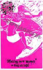 SURFER GIRL | Wet Women™ Surf Wax | PAPER GICLEE
