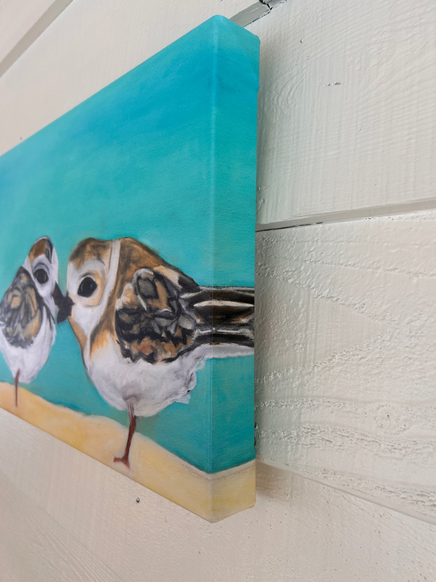 PLOVER PAIR | CANVAS GICLEE | 12 x 16