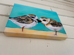 PLOVER PAIR | CANVAS GICLEE | 12 x 16