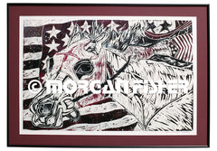 EXAMPLE of framed giclee.