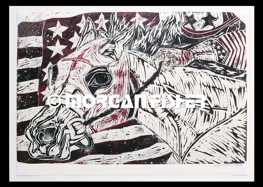 RACEHORSE | PAPER GICLEE | UNFRAMED