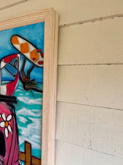 AIRTIME | FRAMED PAINTING