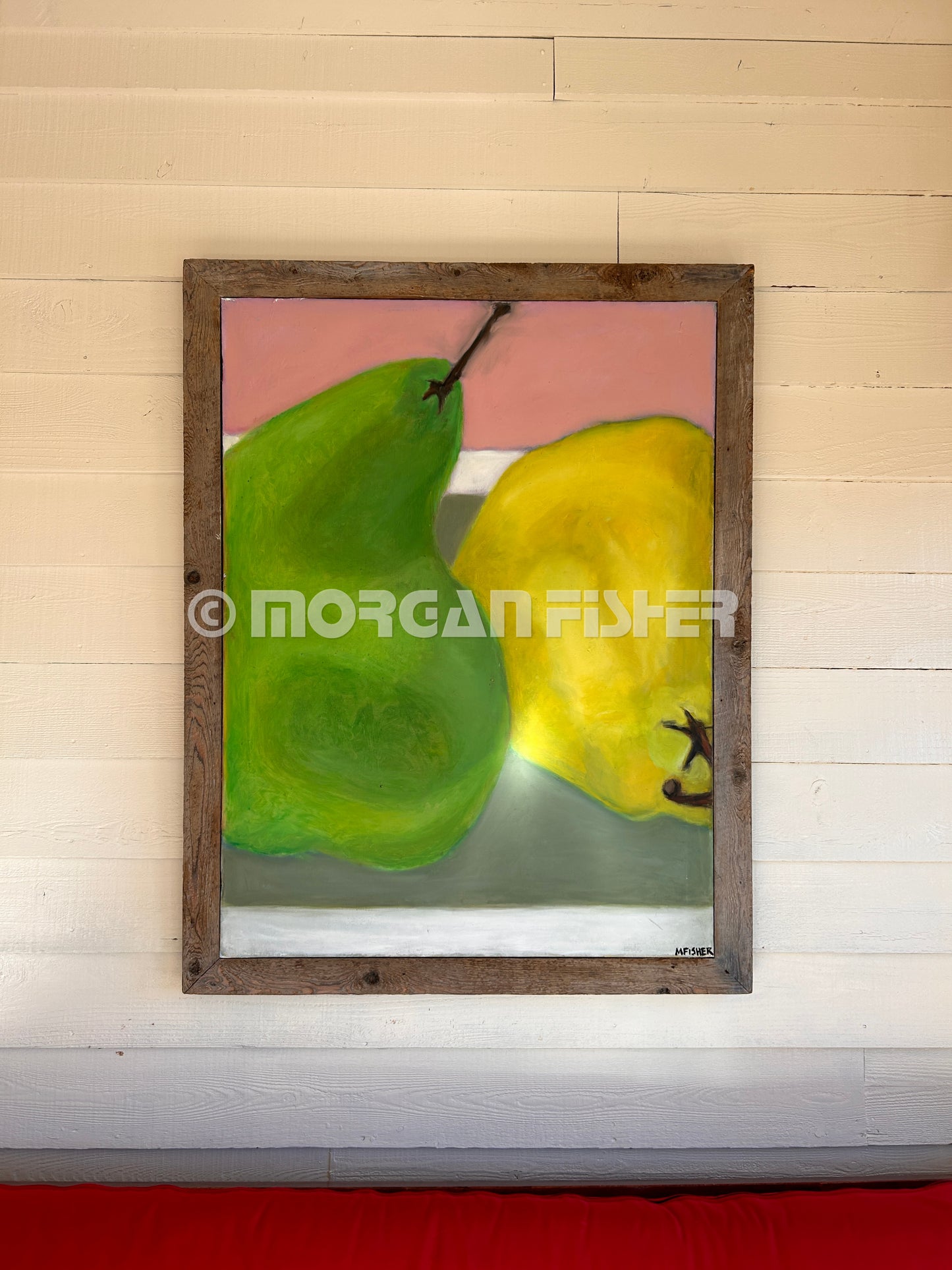 PEARS- PAINTING | FRAMED PAINTING