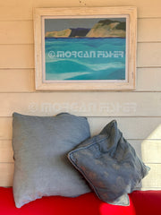 EXAMPLE: of what the giclee can look like framed.