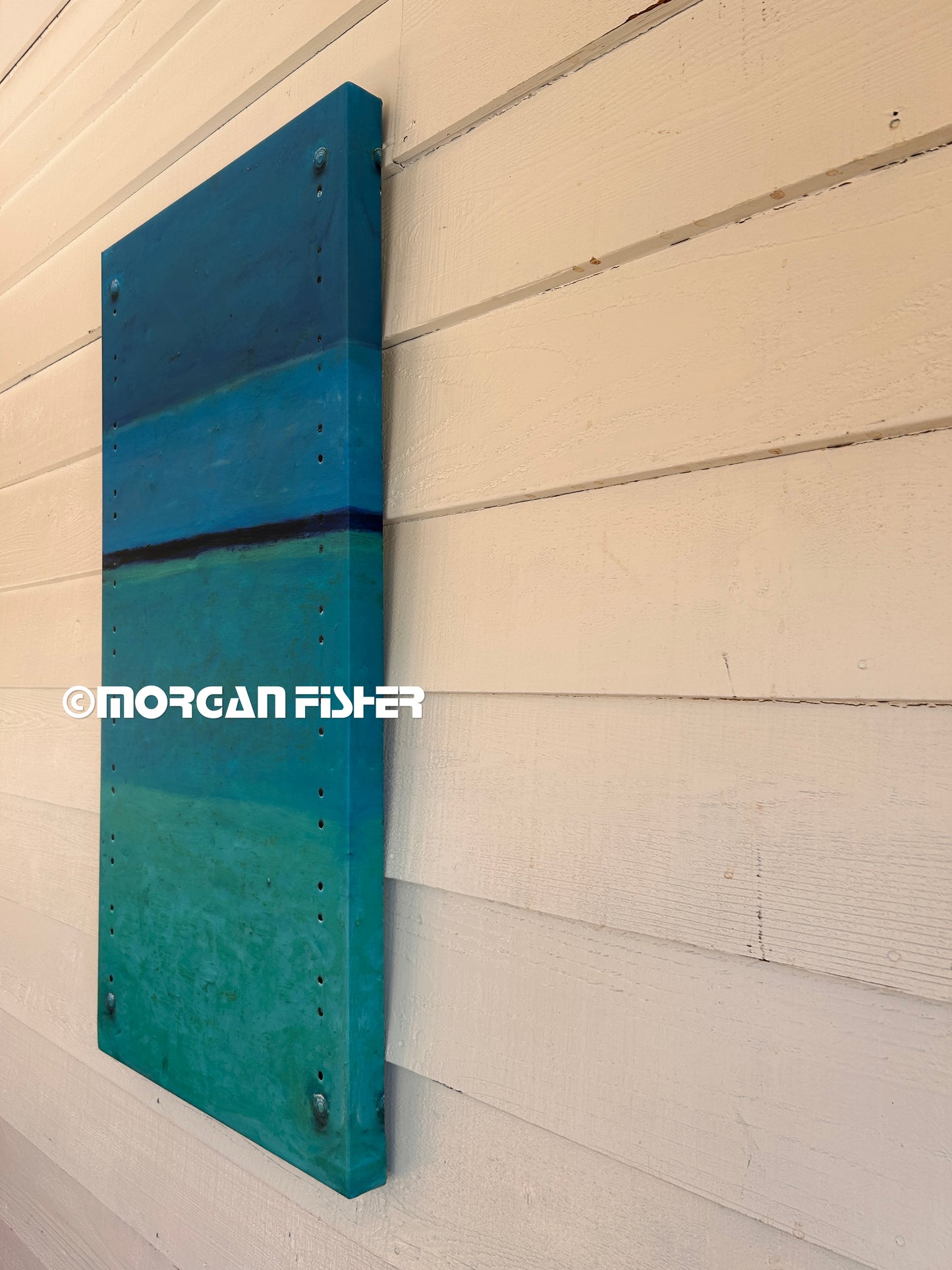 EVENING BLUE | CANVAS GICLEE | 18 X 36