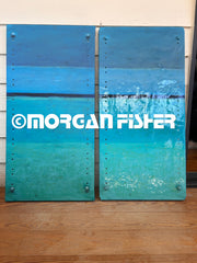 EVENING BLUE | CANVAS GICLEE | 18 X 36
