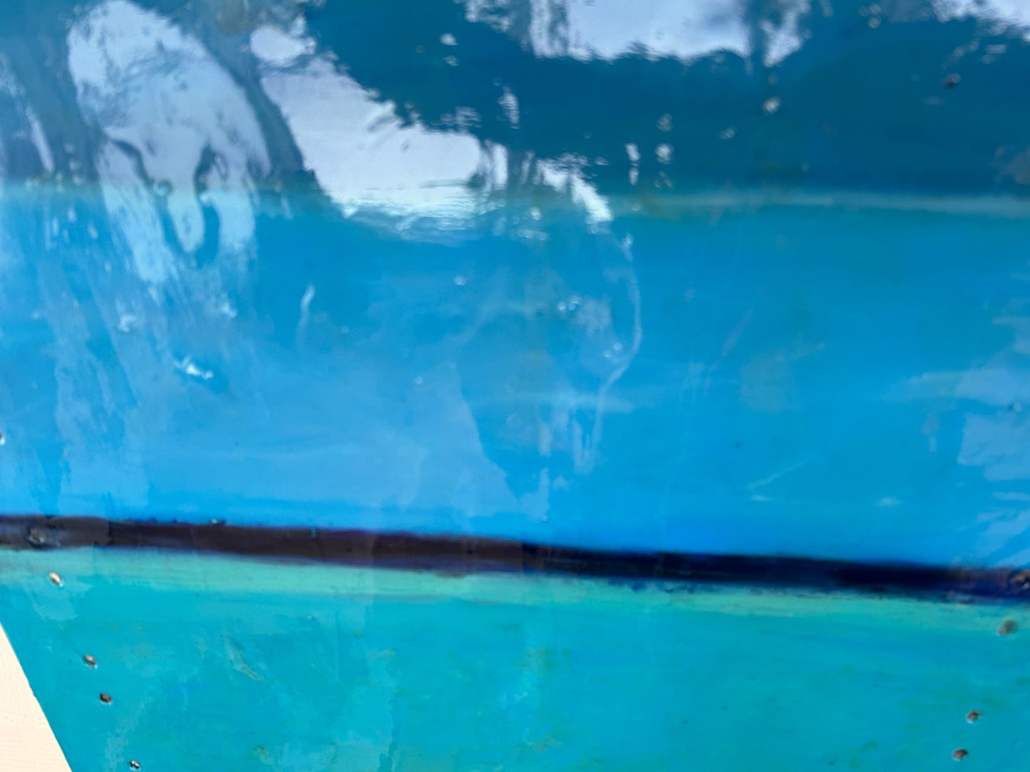 EVENING BLUE | METAL+ MIXED MEDIA | PAINTING
