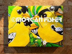 FINCH FAMILY | CANVAS GICLEE | 12 x 16