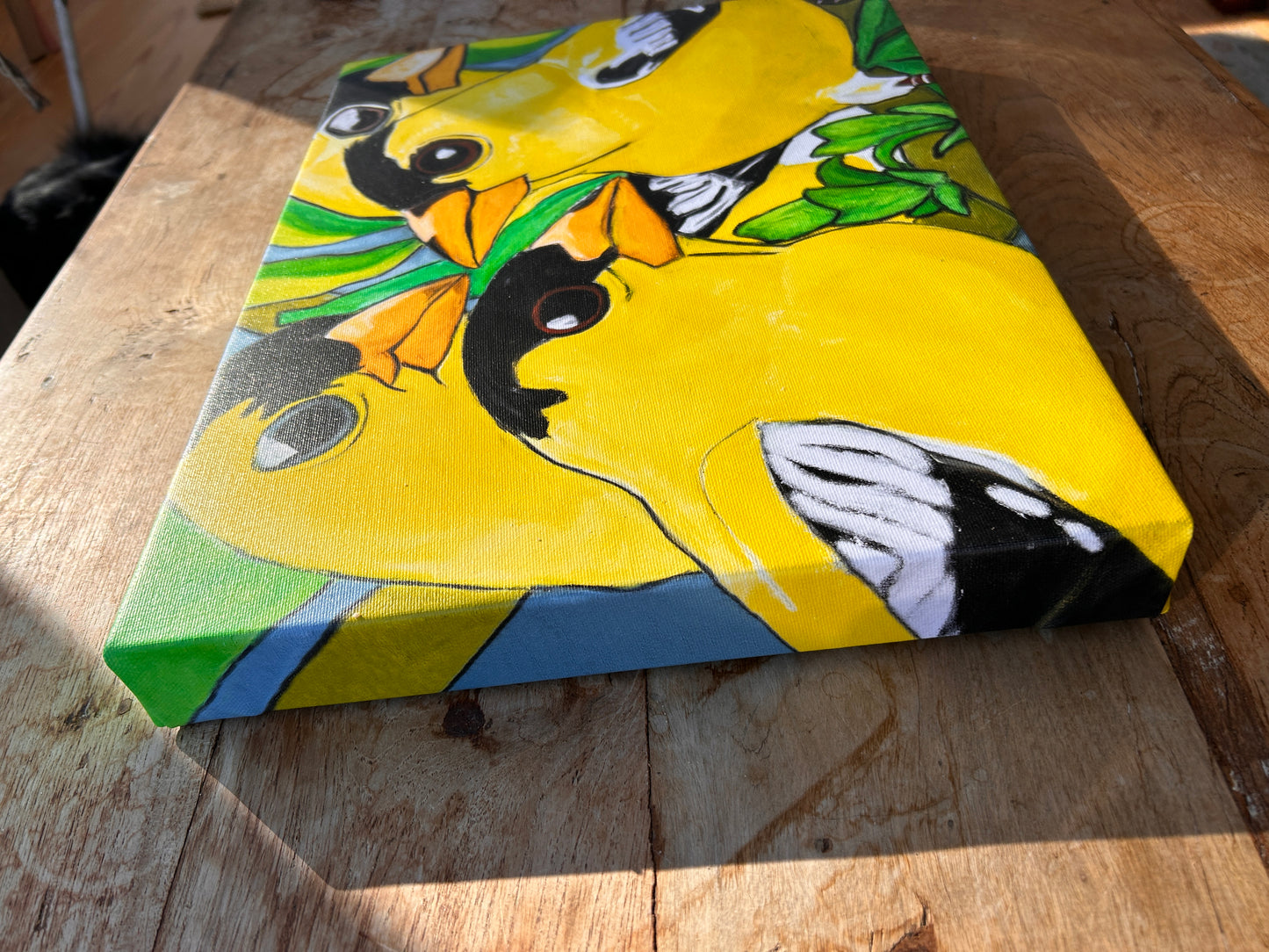 FINCH FAMILY | CANVAS GICLEE | 12 x 16