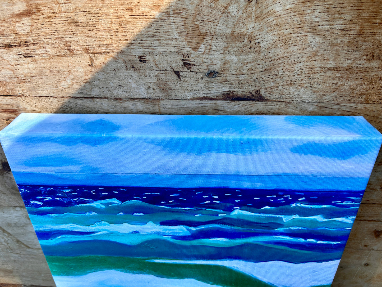 LAKE MICHIGAN WAVES | CANVAS GICLEE | 12 x 16