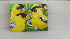 FINCH FAMILY | CANVAS GICLEE | 12 x 16