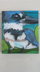 KINGFISHER 1 | CANVAS GICLEE | 14 x 16