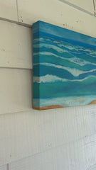 MESSY WAVES | CANVAS GICLEE | 12x20
