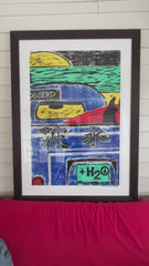 VOLKSWAGEN TRUCK | FRAMED GICLEE