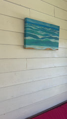 MESSY WAVES | CANVAS GICLEE | 14 x 24