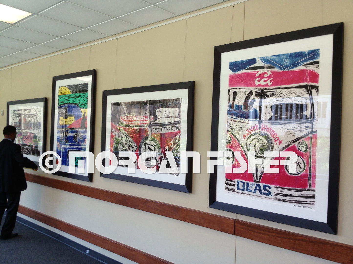 VOLKSWAGEN TRUCK | FRAMED GICLEE