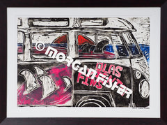 OLAS VIENTO FINS | FRAMED GICLEE