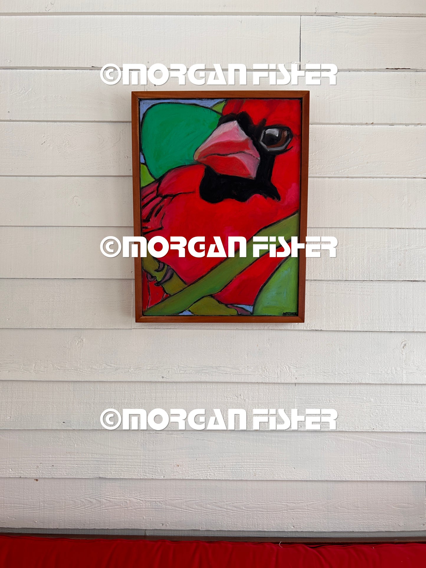 SOMER CARDINAL | PAINTING | FRAMED