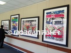 OLAS VIENTO FINS | FRAMED GICLEE